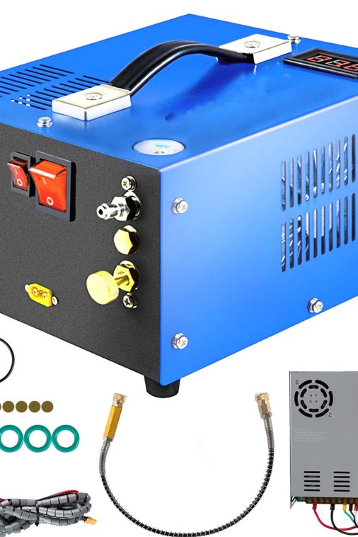 BENTISM PCP Air Compressor Scuba Compressor 4500PSI Manual-Stop 12V/110V w/Adapter - Image 10