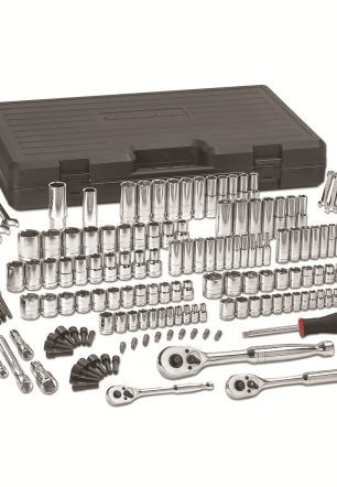 GearWrench 165 PC 1/4" 3/8" & 1/2" DR MECHANICS TOOLS SET