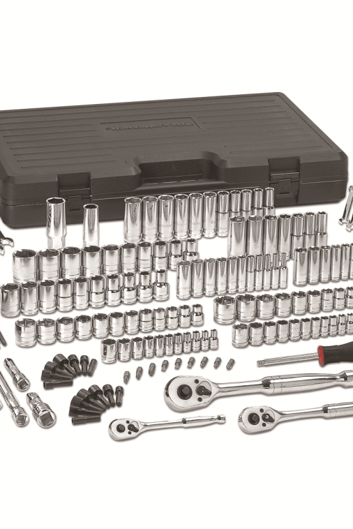 GearWrench 165 PC 1/4" 3/8" & 1/2" DR MECHANICS TOOLS SET