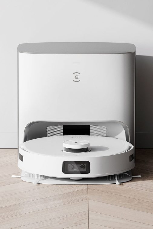 ECOVACS Robotics - DEEBOT T10+ Wi-Fi Connected Robot Vacuum & Mop with Auto Empty, Laser Mapping and AI Object Recognition and Avoidance - WHITE - Image 7