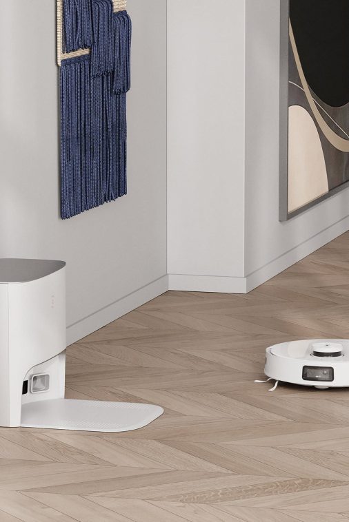 ECOVACS Robotics - DEEBOT T10+ Wi-Fi Connected Robot Vacuum & Mop with Auto Empty, Laser Mapping and AI Object Recognition and Avoidance - WHITE - Image 8