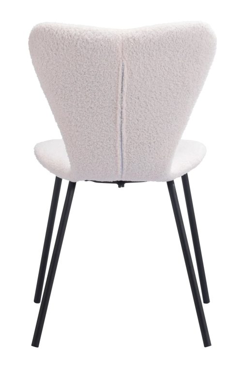 Maile Home Lochshire Dining Chair (Set of 2) Ivory - N/A - Image 5