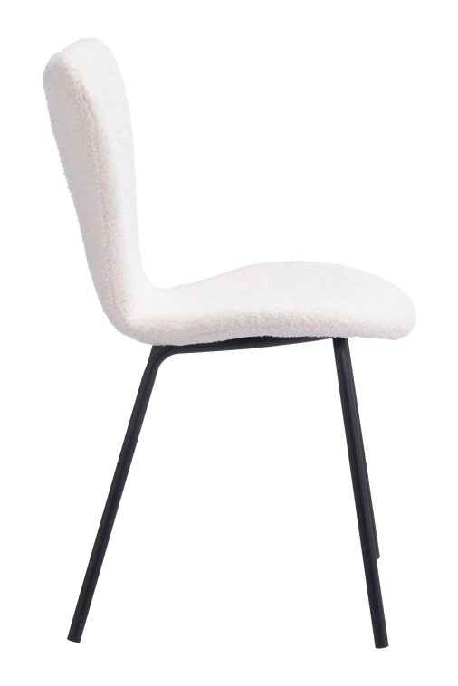Maile Home Lochshire Dining Chair (Set of 2) Ivory - N/A - Image 3