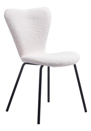 Maile Home Lochshire Dining Chair (Set of 2) Ivory - N/A