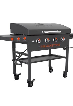 Blackstone 4 Burner Liquid Propane Outdoor Griddle Black