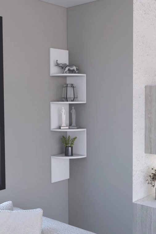 Shelf Crestone, Living Room, White - Image 5