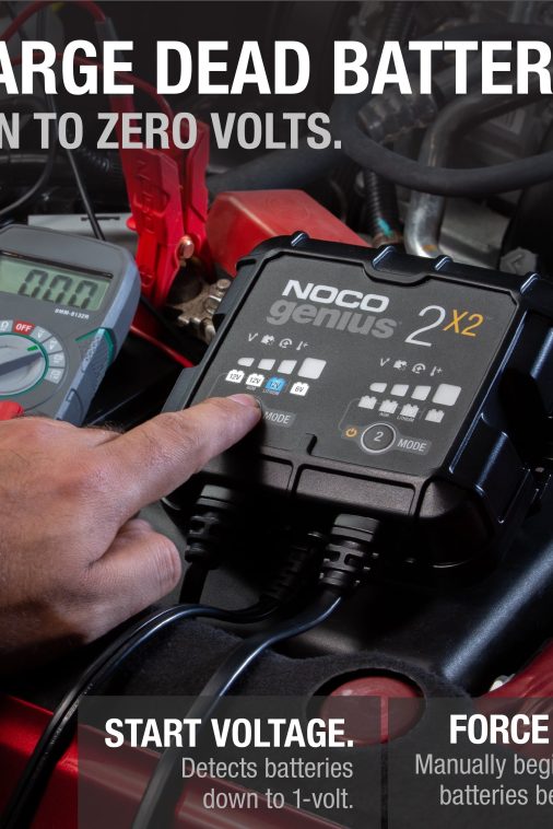 NOCO GENIUS2X2 2-Bank 4A (2A/Bank) 6V/12V Smart Battery Charger and Maintainer - Image 6