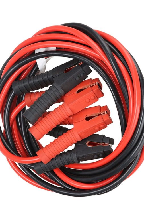6m 3000A Car Battery Power Emergency Cable Jump Start Firing Line Power Wire Copper Clip Clamp Boost Cord Bateria Auto (Black and Red) - Image 6