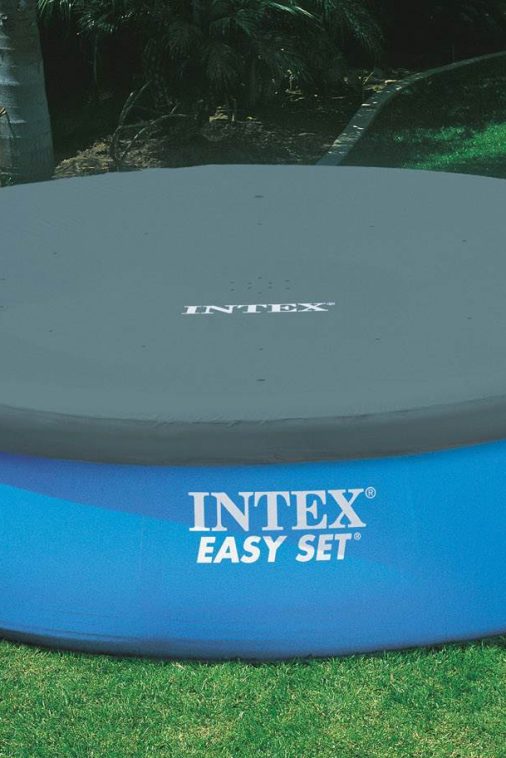 Intex 15ft x 42in Easy Set Inflatable Round Family Swimming Pool & Pump, Vacuum - Image 3
