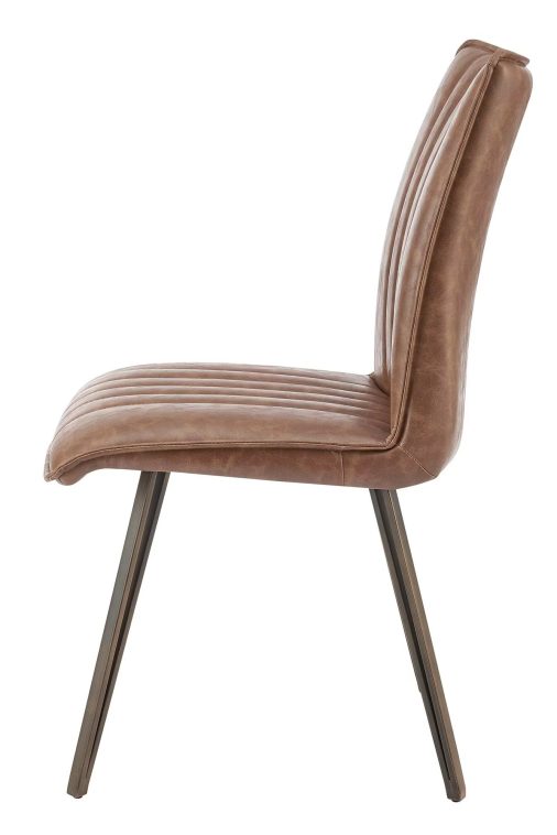 Reino PU Dining Side Chair, (Set of 2) - Image 5