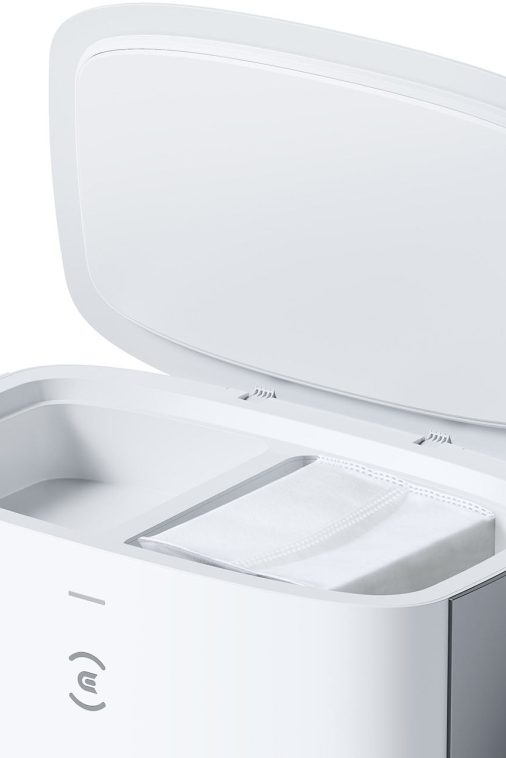 ECOVACS Robotics - DEEBOT T10+ Wi-Fi Connected Robot Vacuum & Mop with Auto Empty, Laser Mapping and AI Object Recognition and Avoidance - WHITE