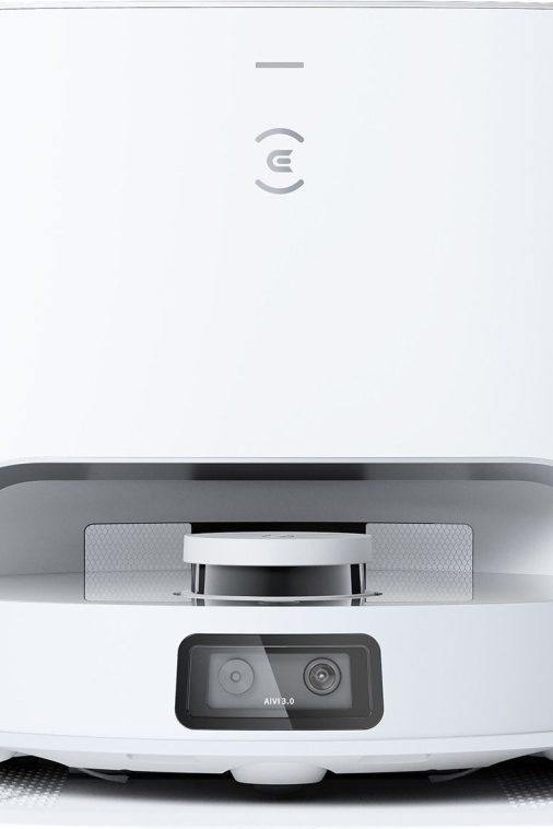 ECOVACS Robotics - DEEBOT T10+ Wi-Fi Connected Robot Vacuum & Mop with Auto Empty, Laser Mapping and AI Object Recognition and Avoidance - WHITE - Image 4