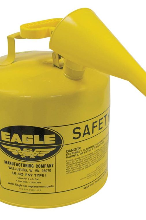 New Stens Metal Safety Diesel Can 765-200 for Eagle 5 Gallon With Funnel - Image 3