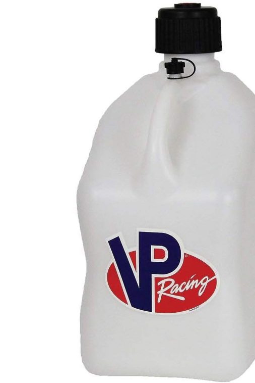 VP Racing Fuels Motorsport 5 Gallon Square Even-Density Plastic Utility Jug White 3 Pack. Features a Close-Trimmed Cap and Neck for Tighter Seal - Image 3