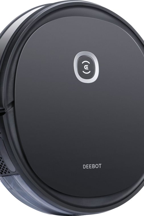 ECOVACS Robotics - DEEBOT OZMO U2 Robotic Vacuum & Mop - Black