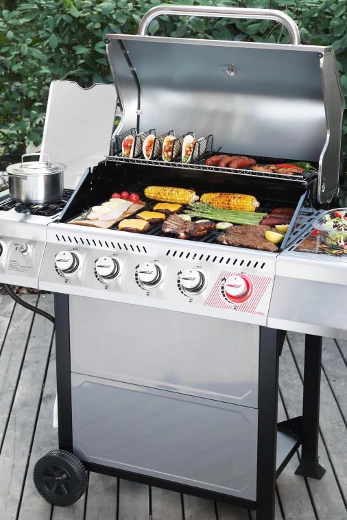 Royal Gourmet GA5401T 5-Burner BBQ Liquid Gas Grill with Sear Burner and Side Burner, 64,000 BTU - Image 14