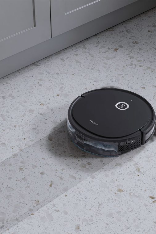 ECOVACS Robotics - DEEBOT OZMO U2 Robotic Vacuum & Mop - Black - Image 9