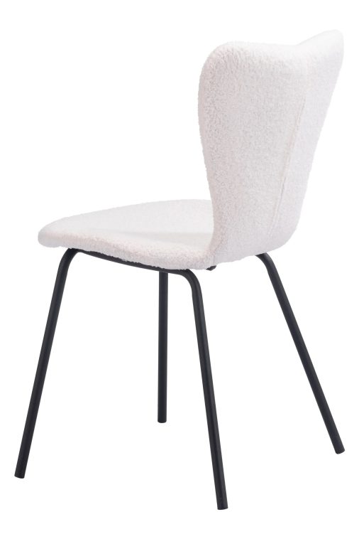 Maile Home Lochshire Dining Chair (Set of 2) Ivory - N/A - Image 6