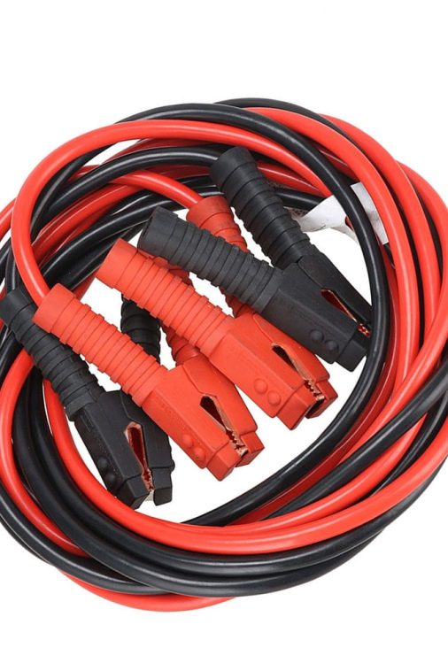 6m 3000A Car Battery Power Emergency Cable Jump Start Firing Line Power Wire Copper Clip Clamp Boost Cord Bateria Auto (Black and Red) - Image 5
