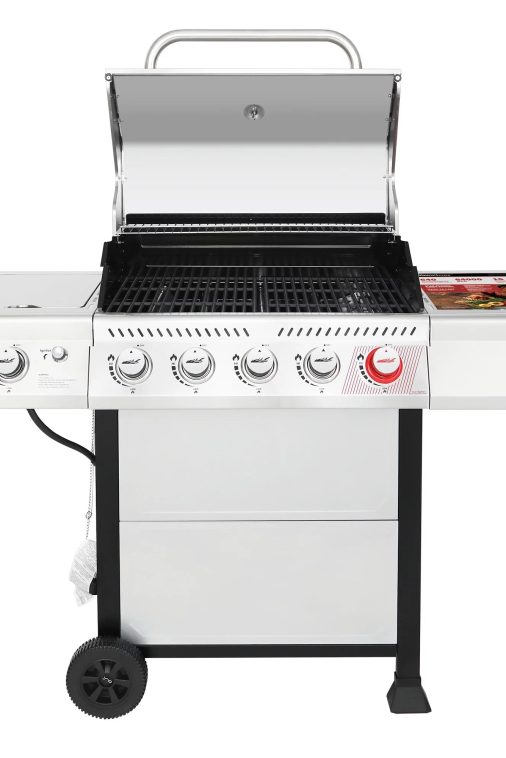 Royal Gourmet GA5401T 5-Burner BBQ Liquid Gas Grill with Sear Burner and Side Burner, 64,000 BTU - Image 4